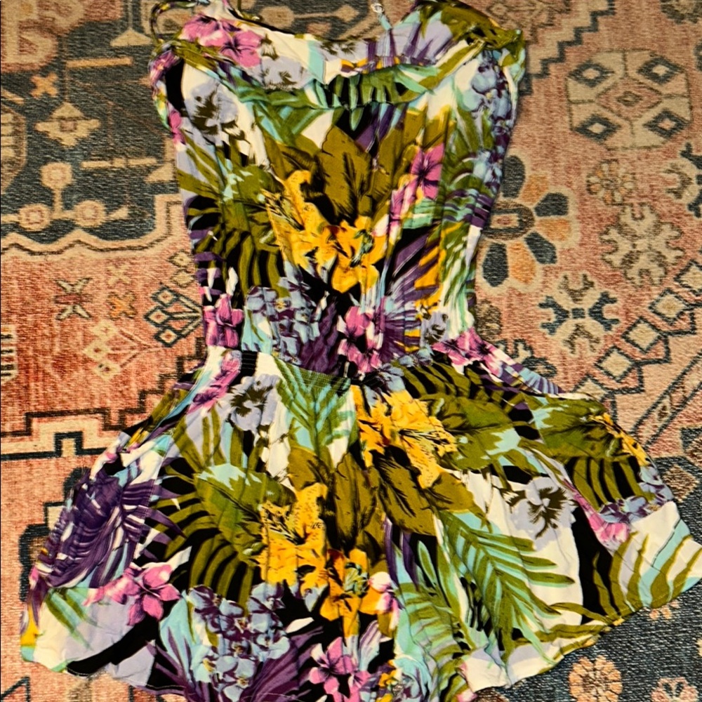 Crown Multicolor Floral Jumpsuit